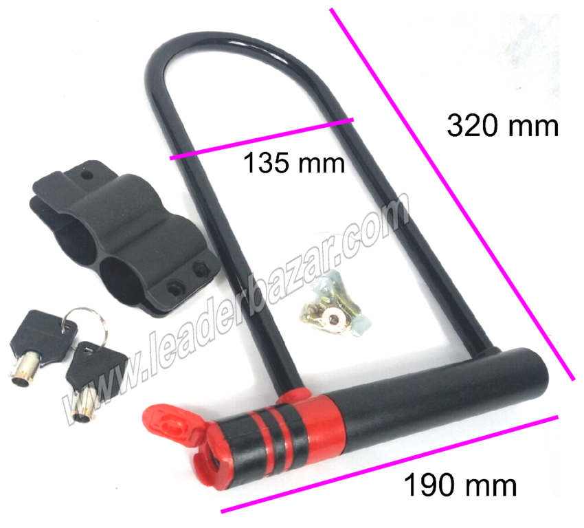 Antivol De Vélo Pliable, Antivol étanche Antirouille Pliable Pour Vélo électrique Moto (Noir