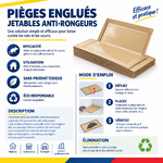 Piège à glu pour rats et souris leaderbazar 3
