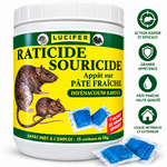 Raticide Lucifer, appât prêt à l’emploi leaderbazar