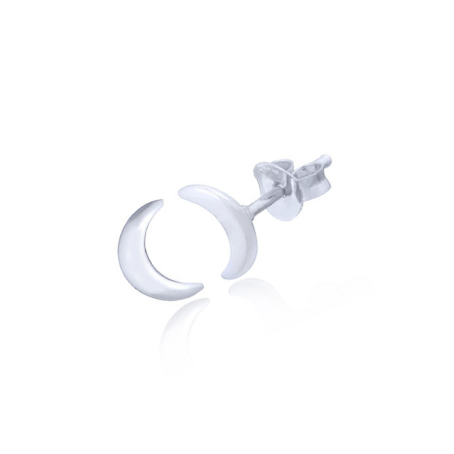 puces argent lune siane bijoux