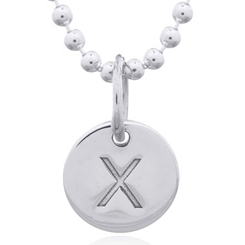 Pendentif-gravé- Initiale-_X_-argent 925