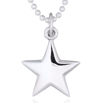 Collier pendentif étoile en argent Star