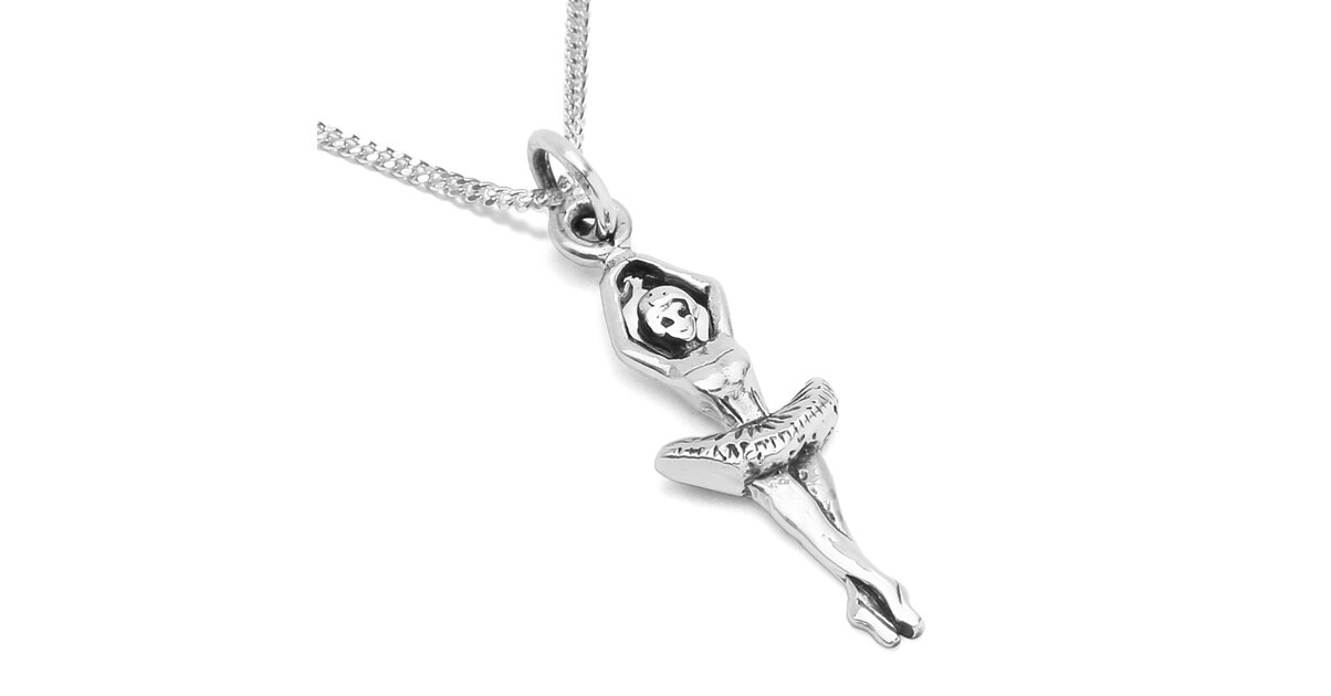 Collier Chaîne Argent Massif 925 - Style Maille Art Nouveau, Déco Ethnique Avec Résine - Occasion
