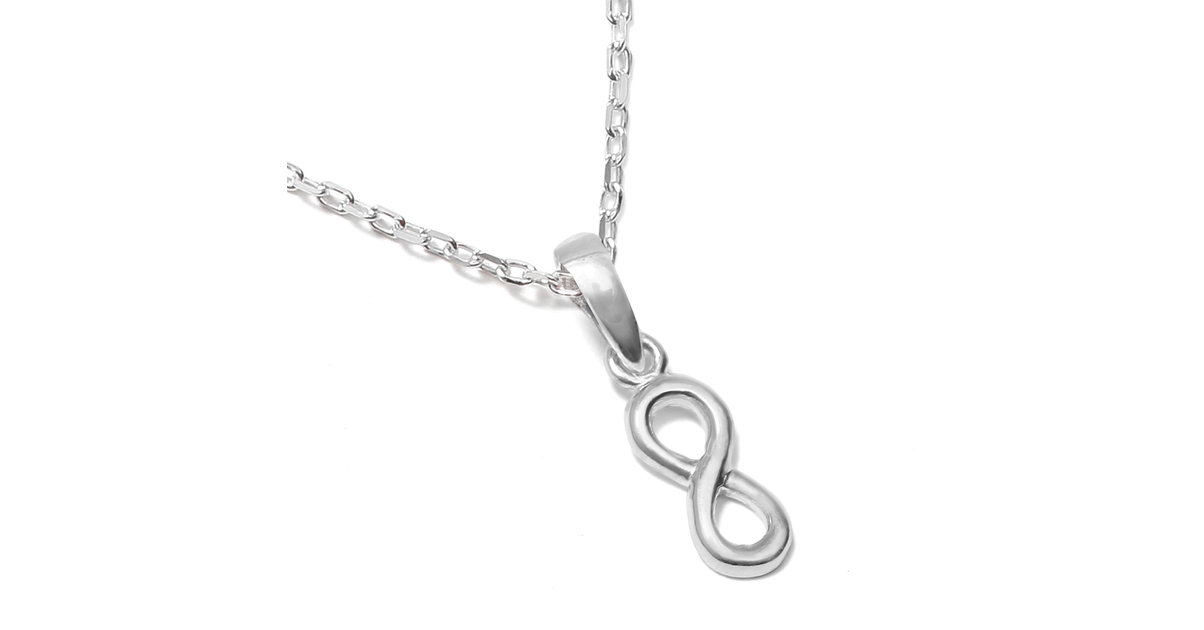 Pendentif infini en argent ZENON Siane Bijoux