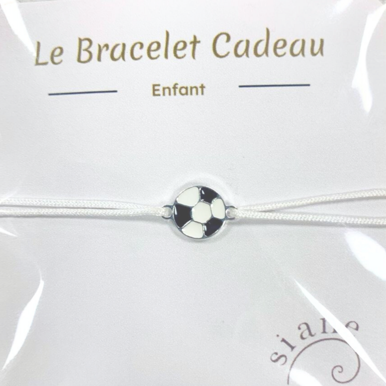 Bracelet Magnétique Football Réglable 19 Cm - Cadeau Pour Enfants 6-12 Ans - Acier Inoxydable - Idéal Fan De Foot - 3