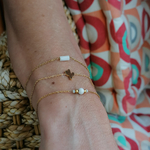 Bracelets acier pastille cactus