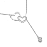 collier coeurs entrelacés argent AMOR (2)