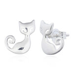 puces oreilles chat argent
