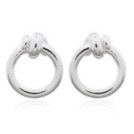 puces cercles siane argent
