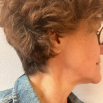 boucle oreille rouge sien