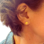 boucles  oreilles puces univers