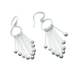 boucles oreilles chandelier argent siane bijoux