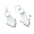 boucles oreilles chandelier argent siane bijoux