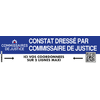 ETIQ PERSONNALISABLE COMMISSAIRES