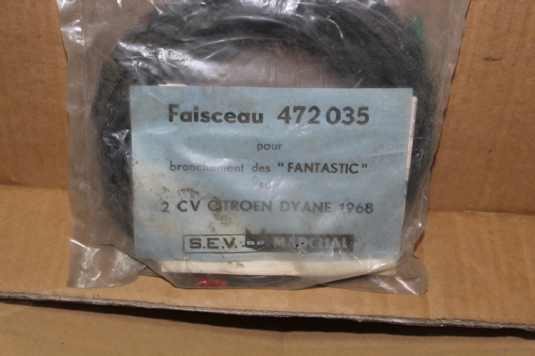 Passe-fil 2 Trous Pour Phare - Citroën 2CV / Dyane - Neuf, Fabriqué En France