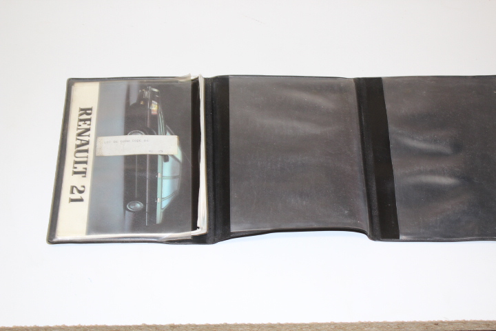pochette avec livret de bord RENAULT 21 - RENAULT - autopieces-ancienne