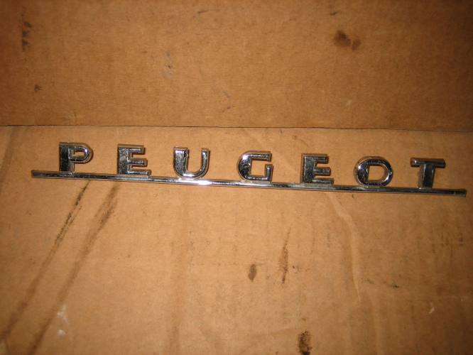 Insigne PEUGEOT 406 Hayon – Authentique, Pièce D'origine 7810C8, Neuve