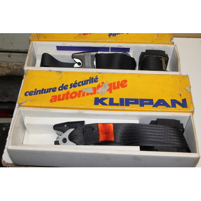 ceintures de sécurité KLIPPAN neuves d'origine RENAULT, PEUGEOT, CITROEN, ETC...