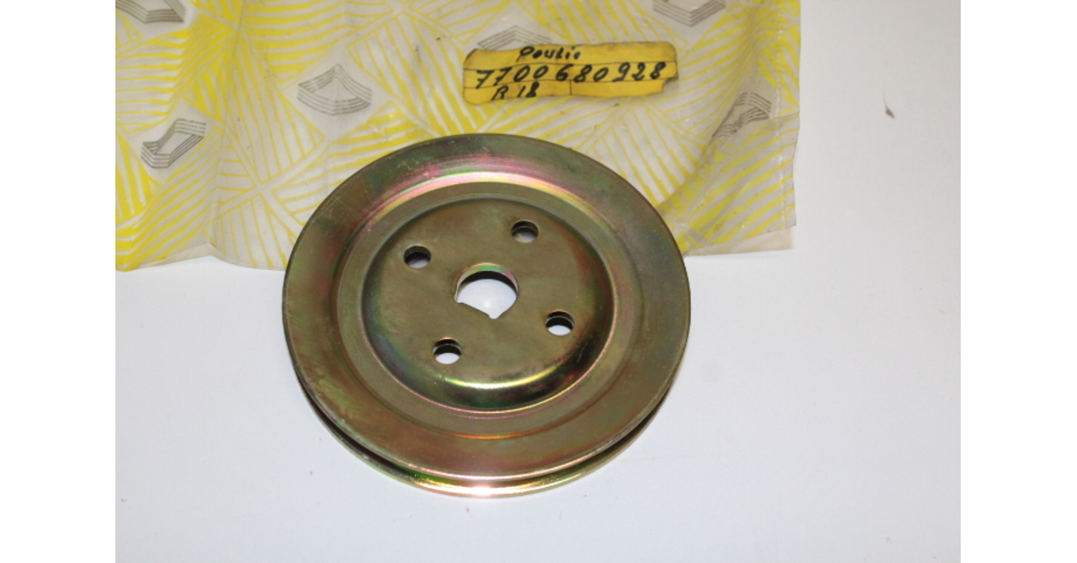 Poulie D'alternateur Renault Trafic 1.9 DCI – 5 Nervures – Pièce D'origine 7701477507