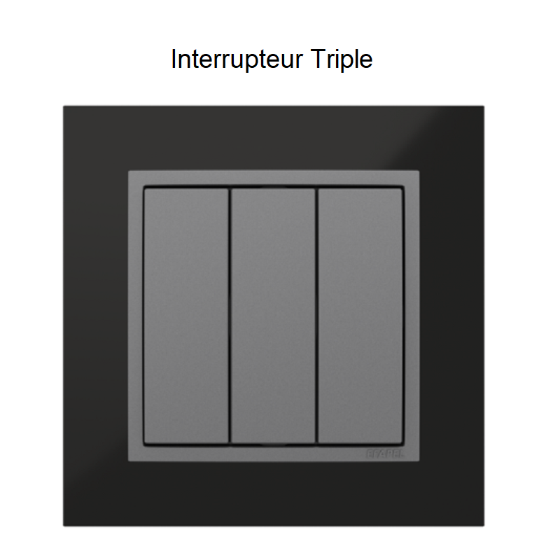 Interrupteur triple CQS