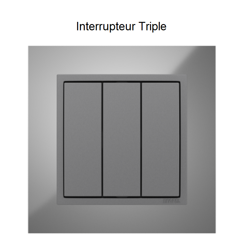 Interrupteur triple CRS