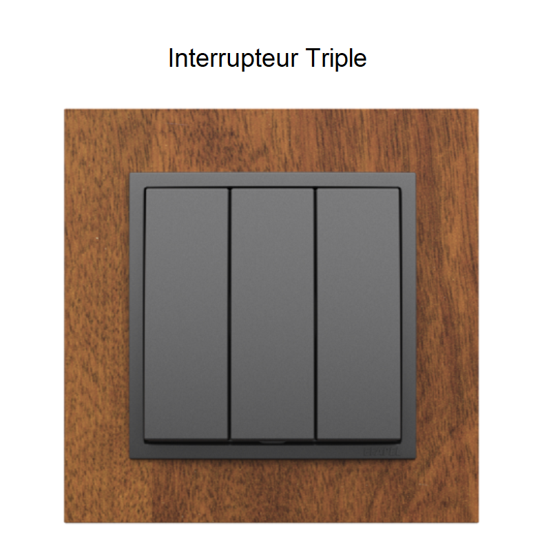 Interrupteur triple CMS