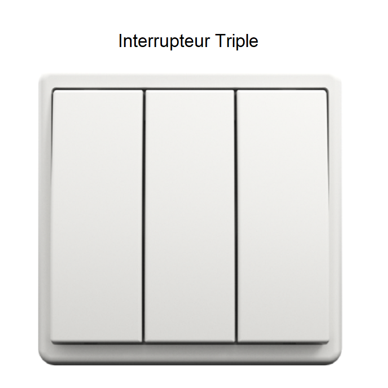 Interrupteur triple 50CBR