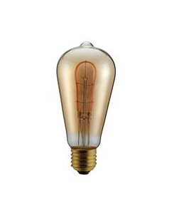 ampoule led filament décor ST64 Gold