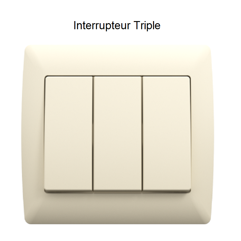 Interrupteur triple 70CMF