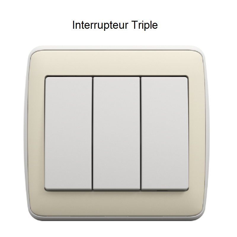 Interrupteur triple 70CBM