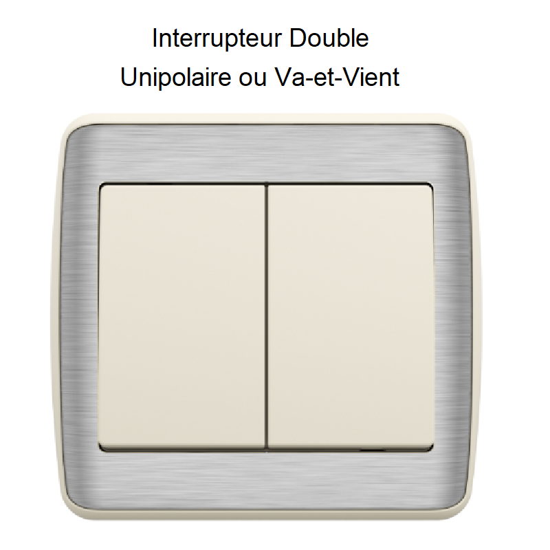 Interrupteur double 70CMI