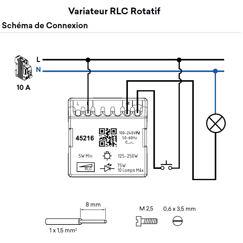 45216 schéma de connexion