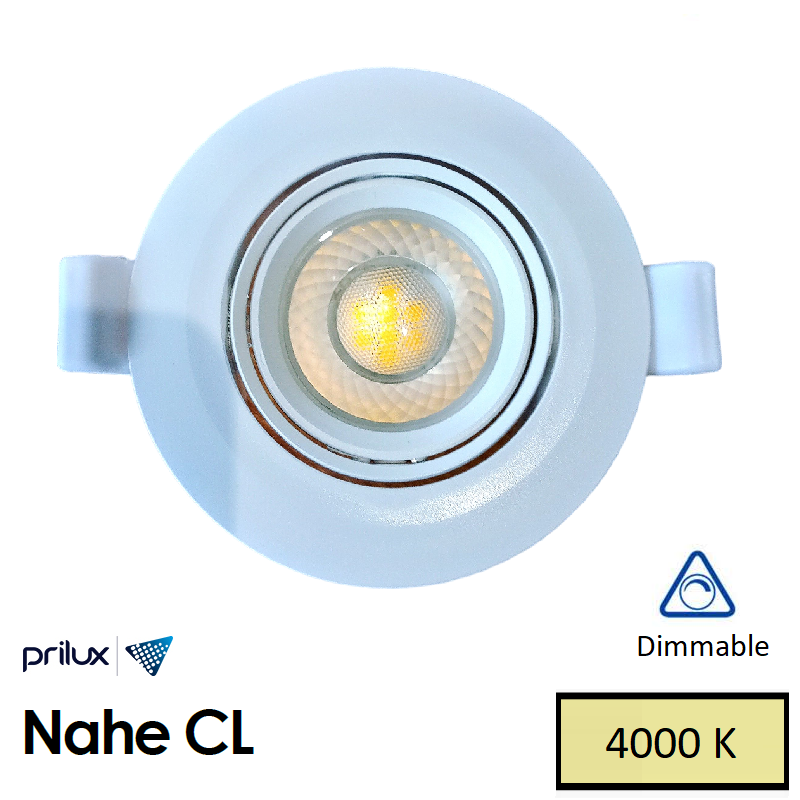 Spot LED Blanc encastrable NAHE CL Dimmable - 7W - 4000 kelvin