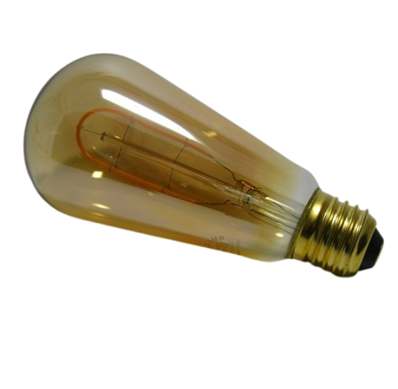 Ampoule LED Filament Déco ST64 Gold 3W Gradable