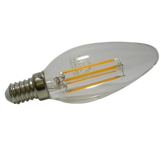 Ampoule LED Filament Flamme E14 - 3W