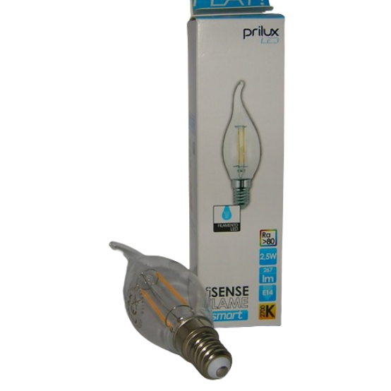 Ampoule LED Filament Flamme Coup de vent 2,5W
