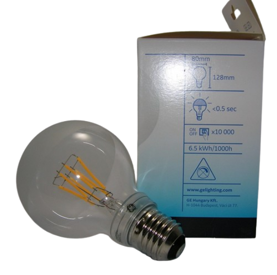 LED G80 6,5W Perlée GE 93053091-4