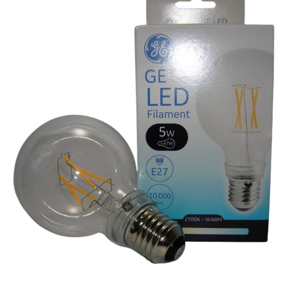 LED Filament EnergySmart Globe G80 5W Claire