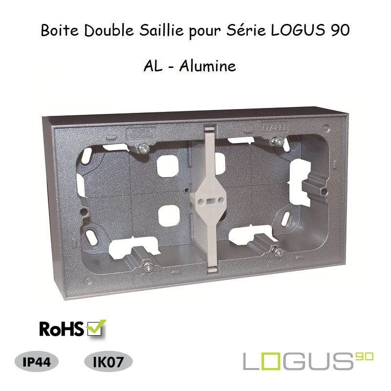 Boite Saillie Double pour Logus90  10994AAL