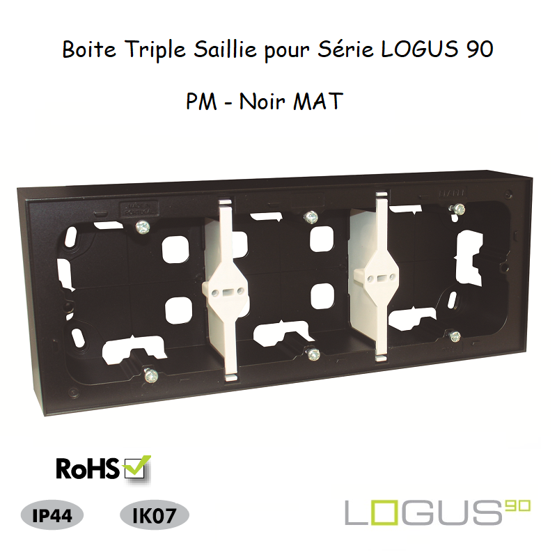 Boite Saillie triple pour Logus90  10995APM