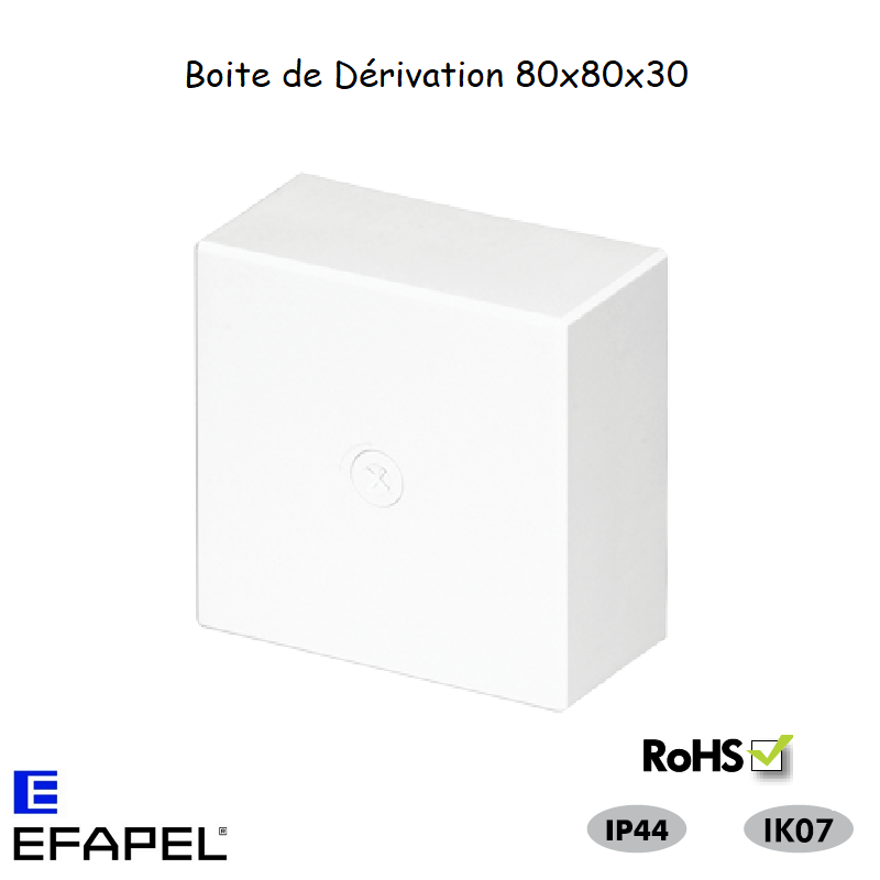 Boite de Dérivation série 10 Moulures 10998ABR