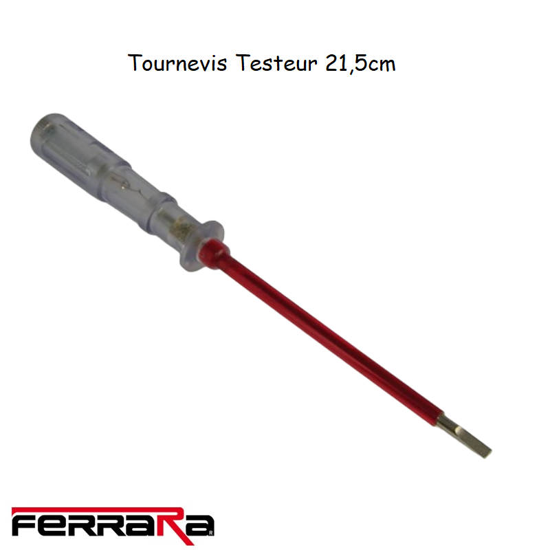 Tournevis testeur 19cm 147-18001