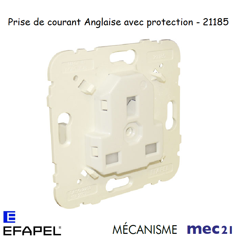 Mécanisme prise anglaise avec protection mec 21185