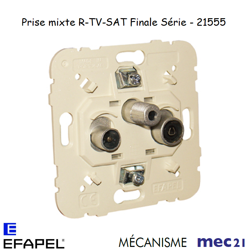 Mécanisme Prise R TV SAT finale série mec 21555