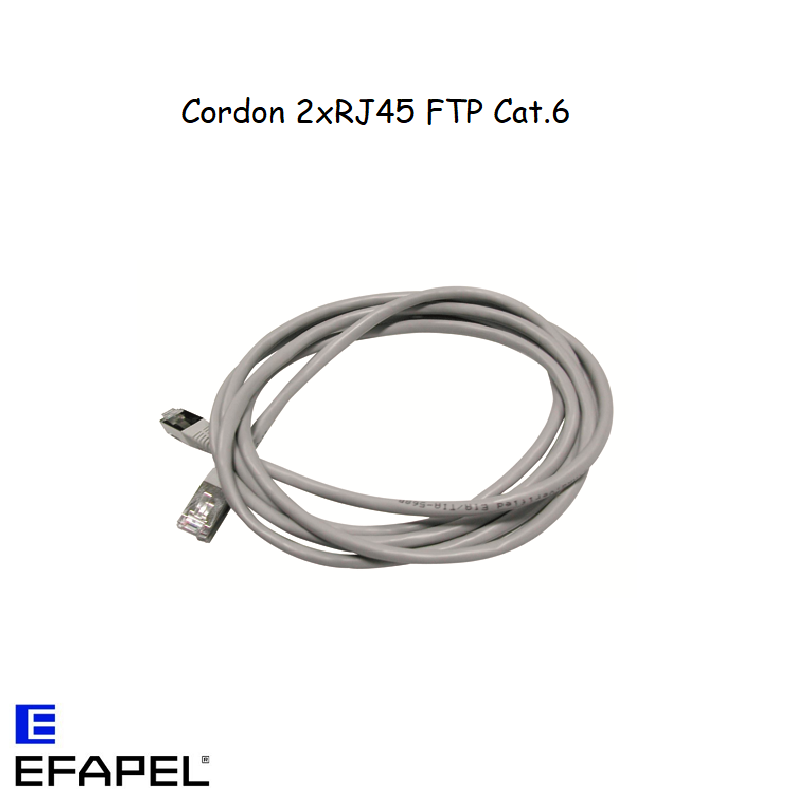 Cordon 2xRJ45 4P FTP Cat. 6 82652ACZ