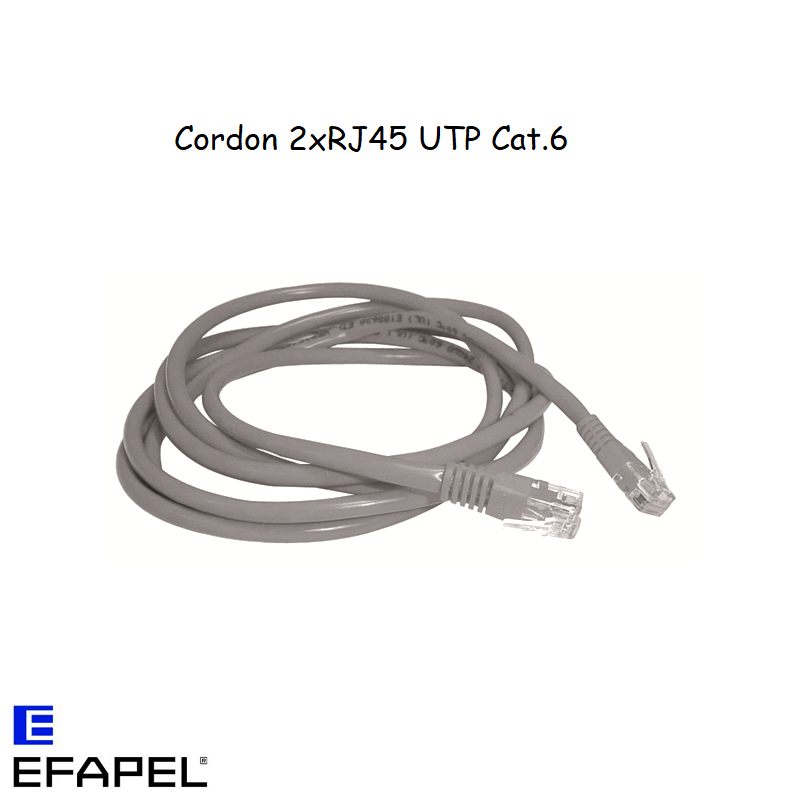 Cordon 2xRJ45 4P UTP Cat. 6  82642ACZ 82645ACZ