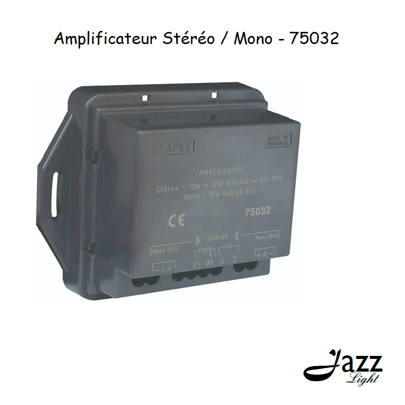 Amplificateur stéréo mono 75032