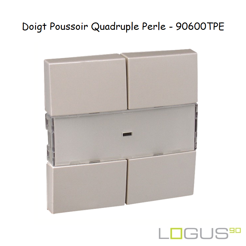 Doigt Quadruple LOGUS 90600TPE Perle