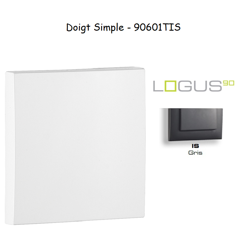 Doigt Simple LOGUS 90601TIS Gris
