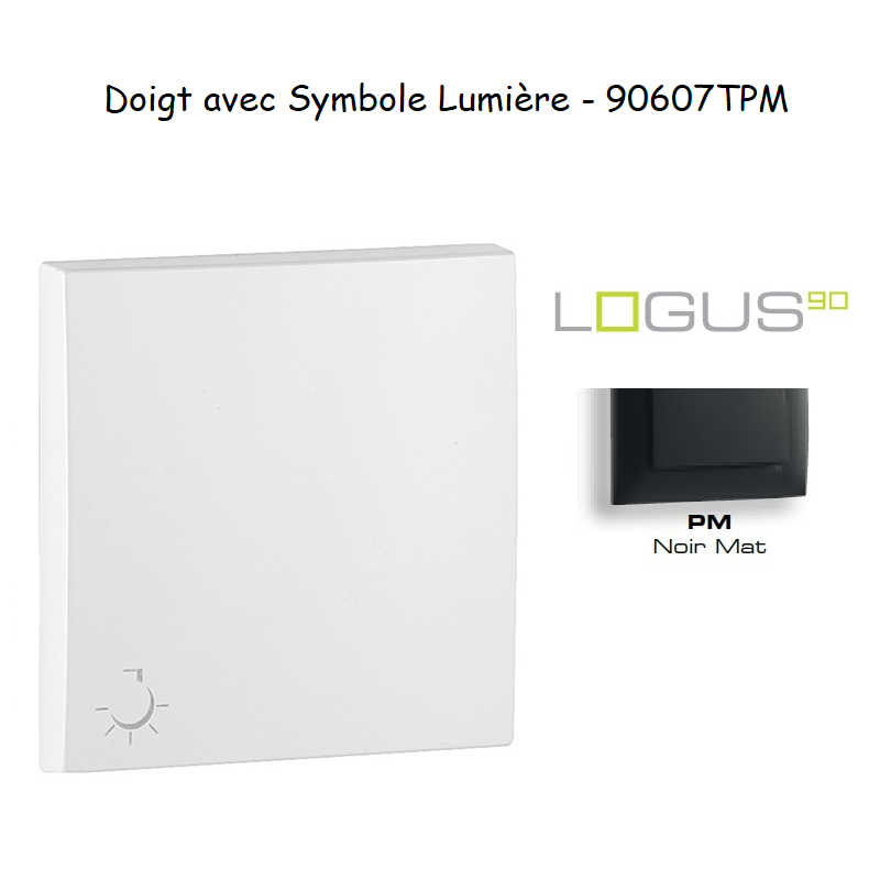 Doigt avec symbole Lumière LOGUS 90607TPM